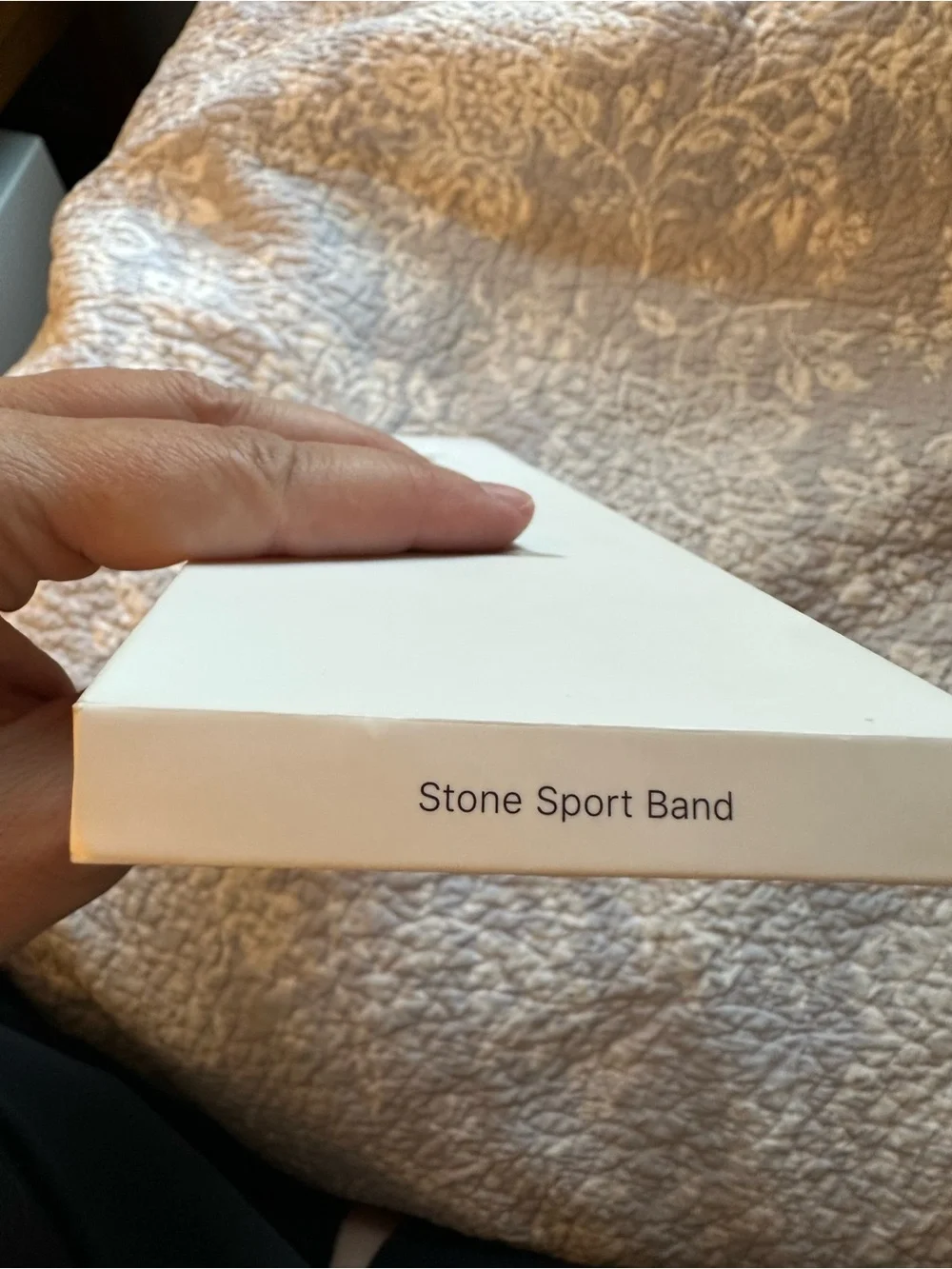 Apple Silicone Watch Band in Stone